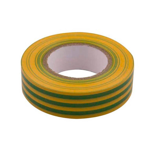 Unicrimp 1933YG 19mm x 33m Electricians Tape - Yellow/Green