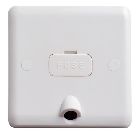 Deta Vimark Curve VC1364 13A Unswitched Spur With Bottom Flex Outlet