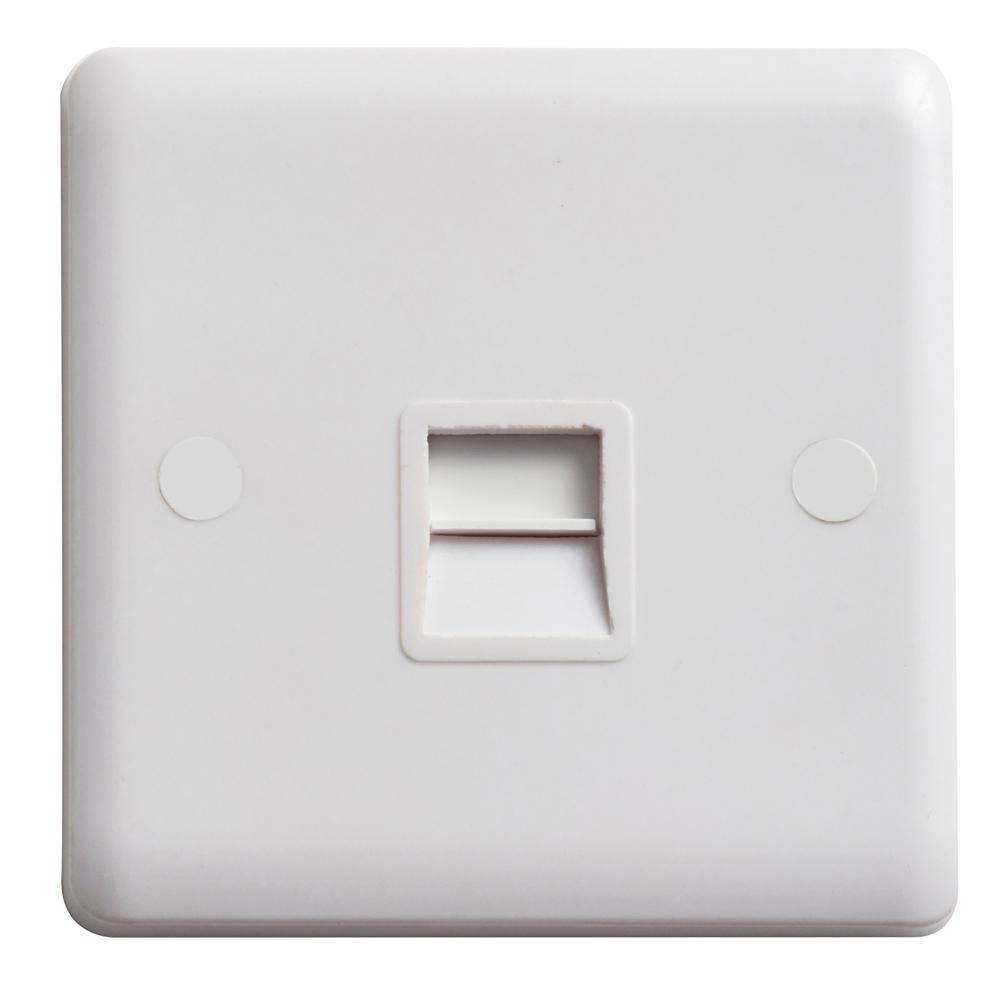 Deta Vimark Curve Secondary Telephone Outlet - VC1353