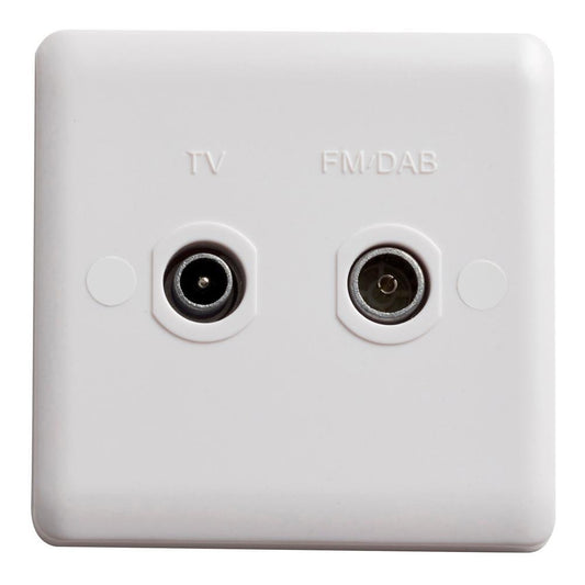 Deta Vimark Curve VC1265 TV/Fm Dab Diplexor Outlet