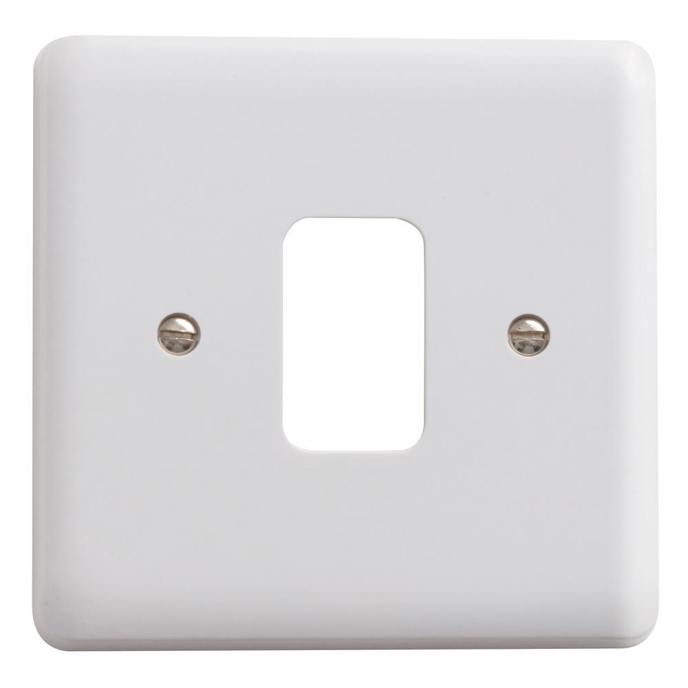 Deta Vimark Curve G2701 1 Gang Grid Plate