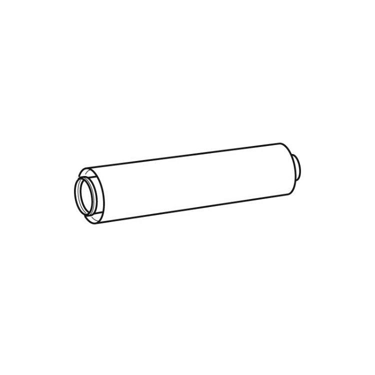 Glow-worm Extension 0,5m DN60/100 Pp 0020257007