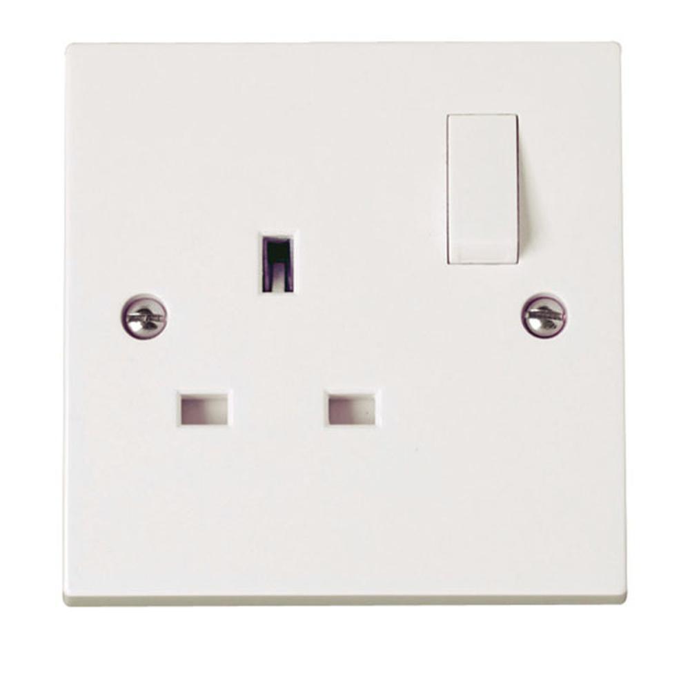 Click Polar 13A 1 Gang Dp Switched Socket