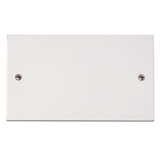 Click Polar 2 Gang Blank Plate