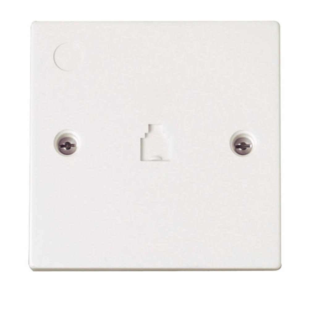 Click Polar Single RJ11 (Irish/Us) Outlet