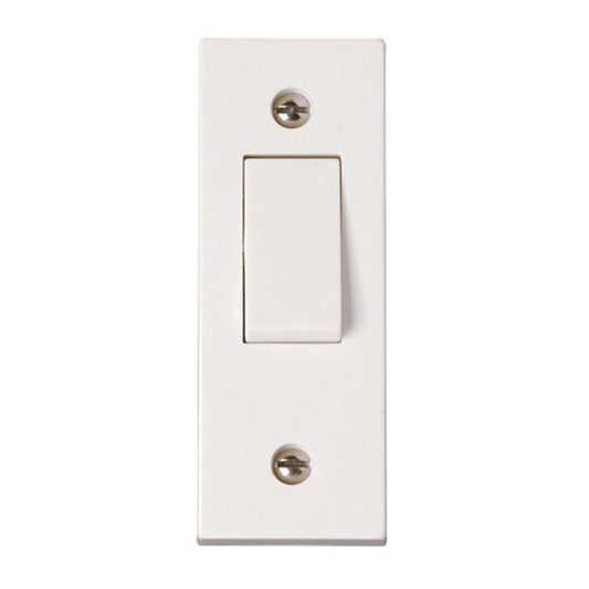 Click Polar 10AX 1 Gang 2 Way Architrave Switch