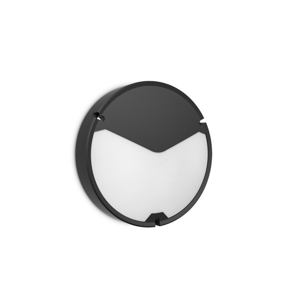 Kosnic KBHC7-TLID LED Bulkhead IP65 Eyelid Trim Black Colour