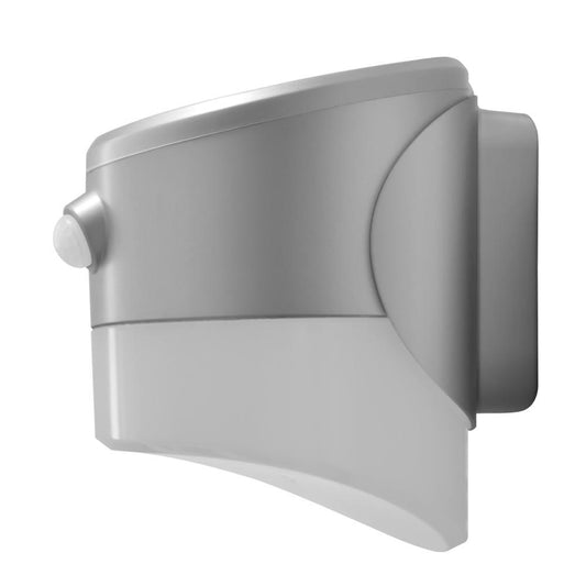 Luceco LEXSL20g40 2W Solar Guardian Wall Lantern with PIR - Grey