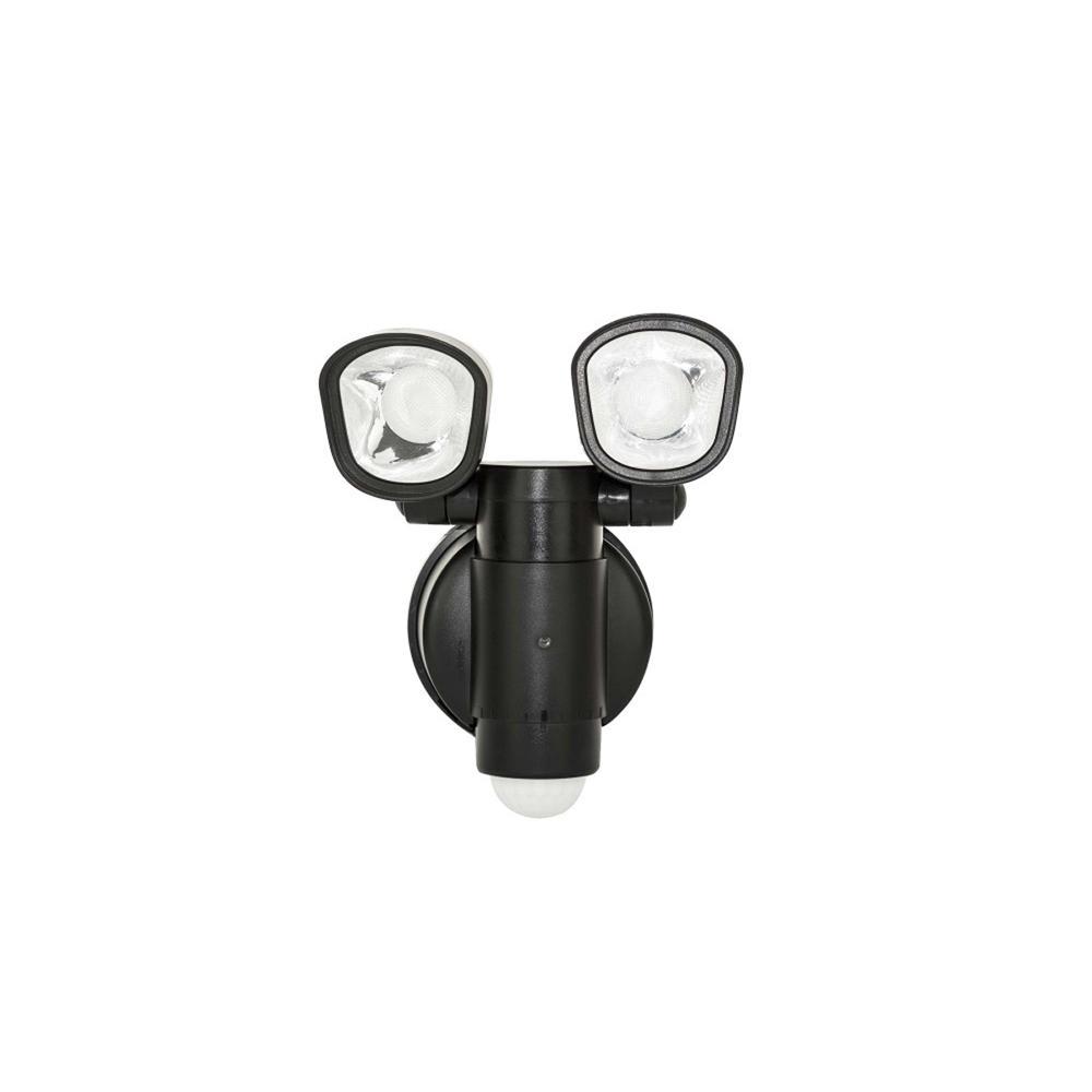 Luceco LEXT4B50S 4W Twin Security Wall Light