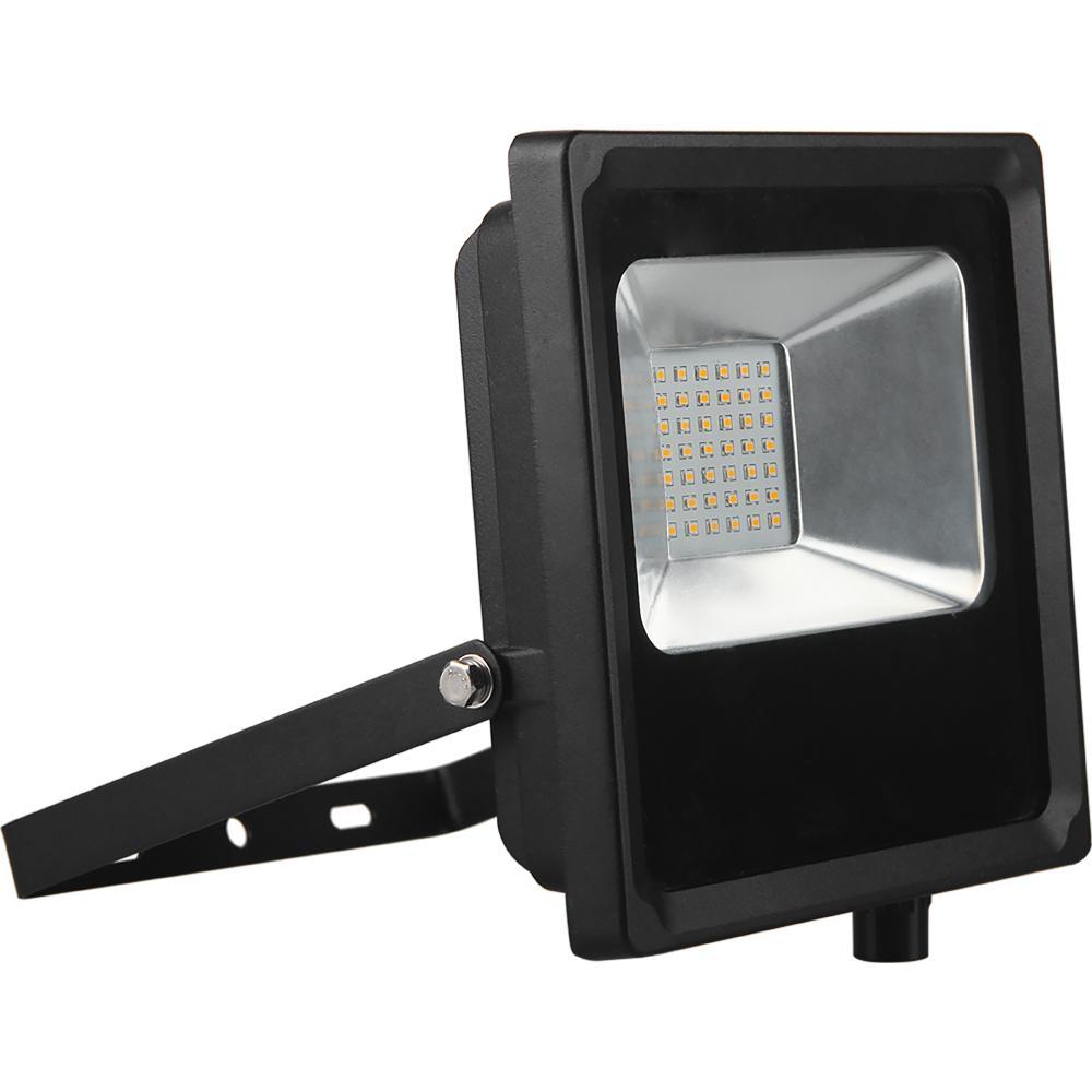 Della 3000K 20W LED Floodlight - Black