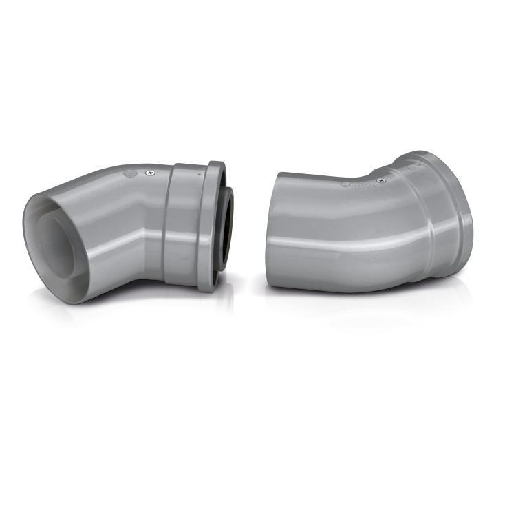 Worcester Bosch 45 Degree Flue Bend 7738112875