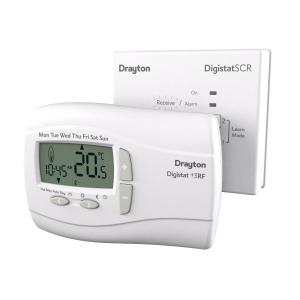 Drayton Digistat+3 RF 7 Day Wireless Programmable Room Thermostat with SCR RF701N