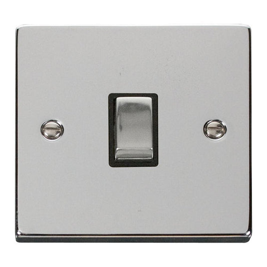 SCOLMORE Deco VPCH722BK 20A Ingot DP Switch - Black