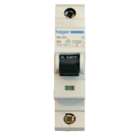 Gledhill Electramate 2000 12kW Mcb Single Pole 6A XB025-Supplieddirect.co.uk