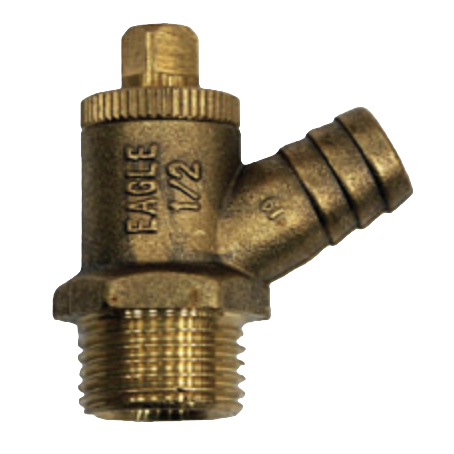 Gledhill Stainlesslite Horizontal Drain Cock GS028-Supplieddirect.co.uk