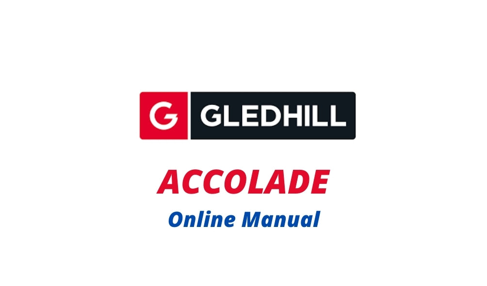 Gledhill Accolade Design Installation and Servicing Instructions