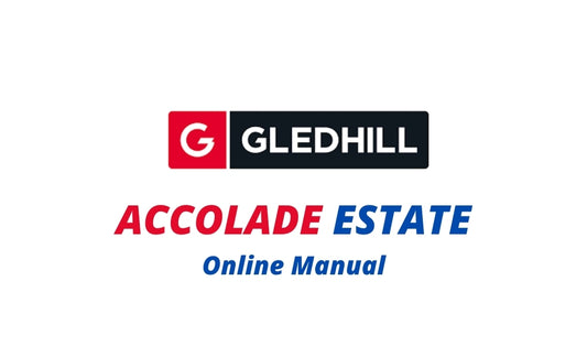 Gledhill Accolade Estate Design Installation and Servicing Instructions