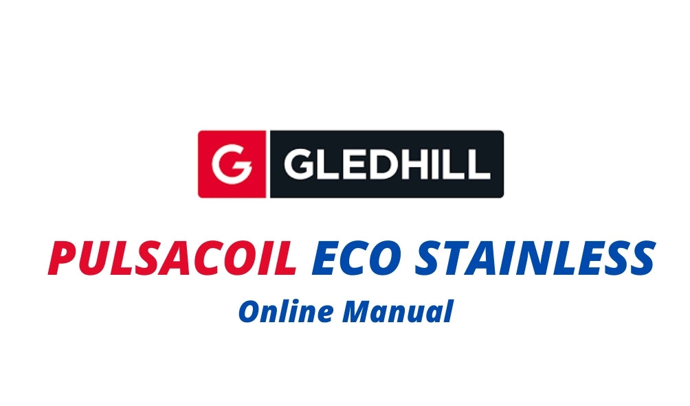 Gledhill Pulsacoil Eco Stainless Design Installation and Servicing Instructions