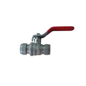 Lever Ball Valve Cxc Red 15mm
