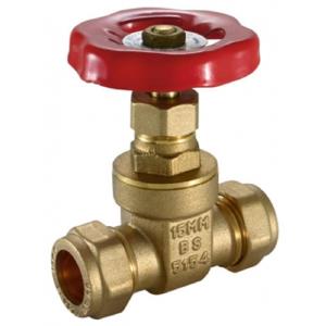 42mm DZR Brass Gate Valve Wheel Head BS5154