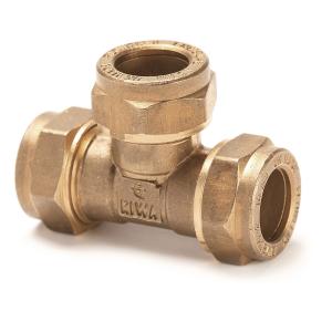 Compression Equal Tee 35 mm