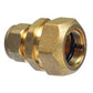PlumbRight Compression 7lb Copper to Lead Coupling with Liner 12 x 20mm