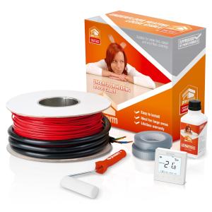 Prowarm Electric Ufh Cable Kit 6m2 92m (Digital Thermostat White)