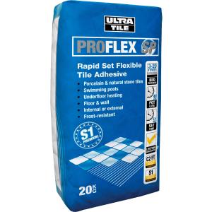 Ultra Proflexspw - 1 Bag Highly Flexible Tile Adhesive White
