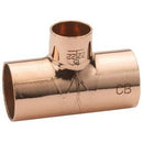 PlumbRight Endfeed Tee Both Ends Reduced 15x15x22mm