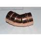PlumbRight Solder Ring Fitting 22 x 22 mm Elbow 45Deg