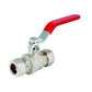 Lever Ball Valve Cxc Red 28mm