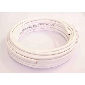 Wednesbury PVC Coated Copper Coil White 10mm x 25m