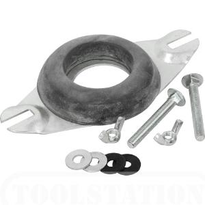 4TRADE Close Coupling Kit Plate & Bolts Doughnut Washer