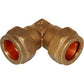 Male Elbow Compression 22 mm x 3/4in