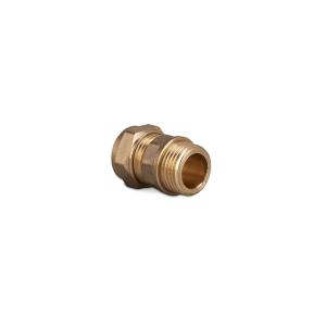 PlumbRight Coupling Compression MI Brass 15mm x 1/2 Inch