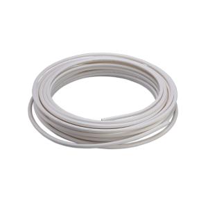 Wednesbury PVC Coated Copper Coil White 8mm x 25m Coil