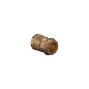 PlumbRight Compression Female Coupling 15mm x 1/2"