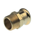 XPress Press Fit Coupling Male 15mm x 1/2 inch
