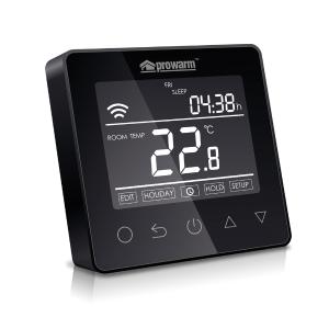 Prowarm ProTouch WiFi Smart Black Thermostat