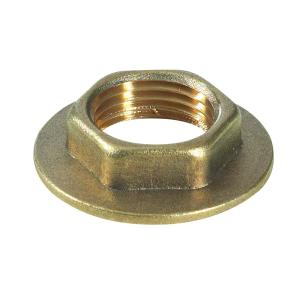 PlumbRight Compression Brass Flanged Backnut 38mm