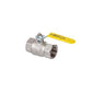Altecnic Ai-033105 Intaball Female x Female Ball Valve Yellow Lever (Gas) 3/4in