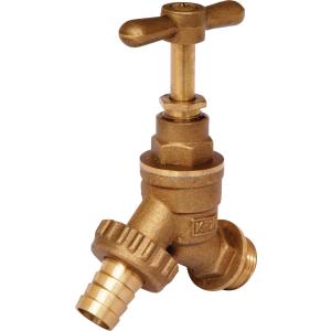 PlumbRight Hose Union Bibtap Brass 1/2 Inch