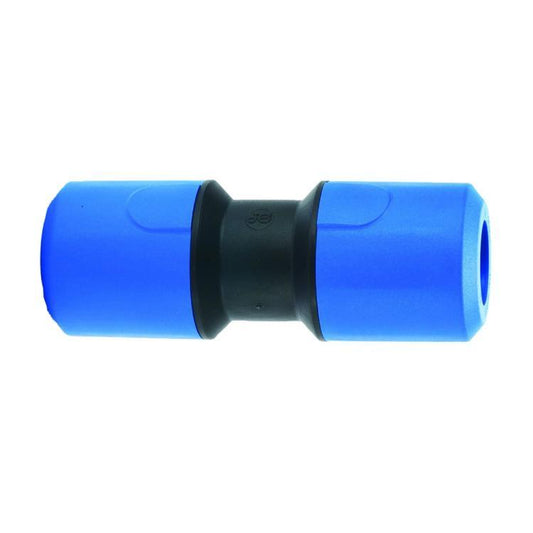 JG Speedfit Blue MDPE Equal Straight Connector 25mm - UG402B
