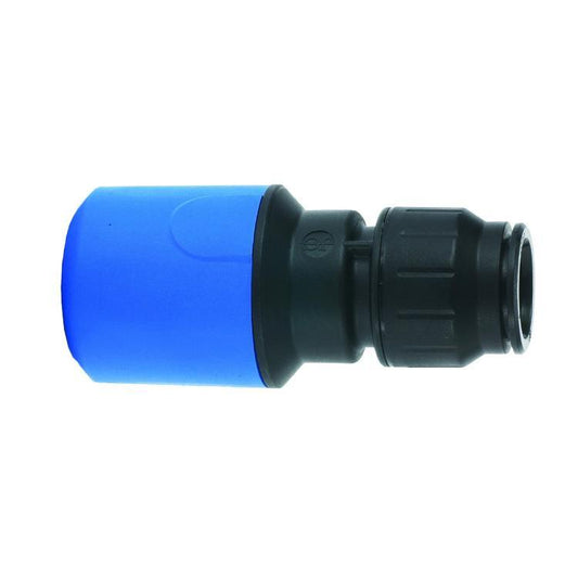 JG Speedfit Blue MDPE Straight Connector 25mm x 15mm - UG603B