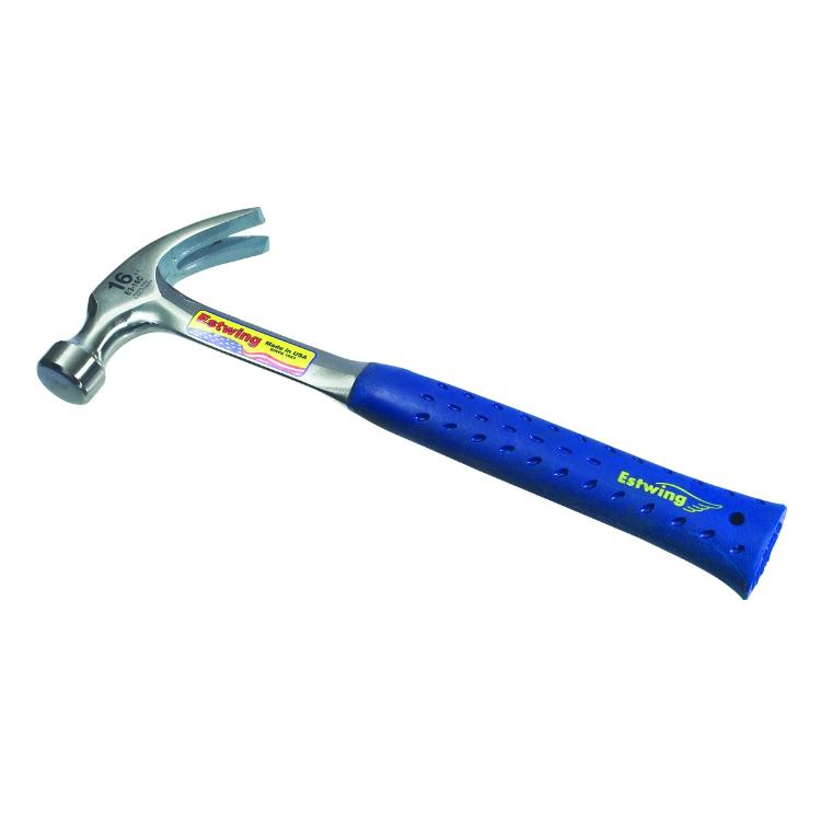 Estwing Curved Claw Hammer with Vinyl Grip - 20oz