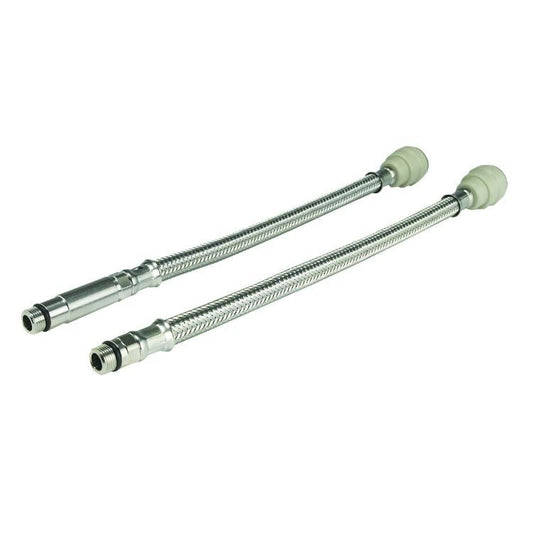 JG Speedfit Monobloc Flexible Connector Hose 15mm x M10 Pair 300mm - FLX28