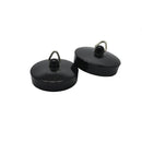 4 Trade 1-3/4in Black Bath/Sink Plug (Pack of 2)