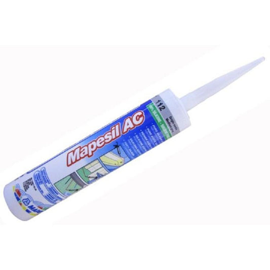 Mapesil AC 100 White Silicone Sealant 310ml