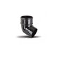 Polypipe Rr127 Round Rainwater Black Offset Bend 112.5Degree