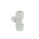 Hep2O Branch Reduced Tee White 28mm x 28mm x 22mm - HD13/28W
